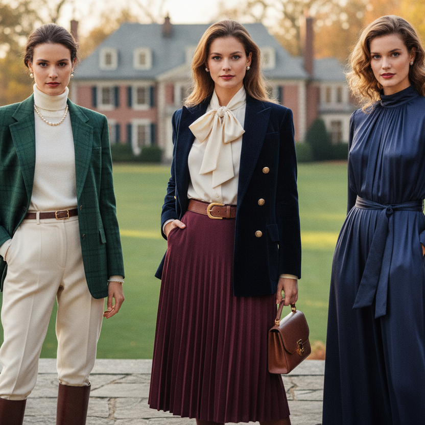 frauen vintage mode von ralph lauren 